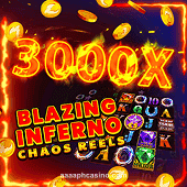 Blazing Inferno Chaos Reels Slot Game Image